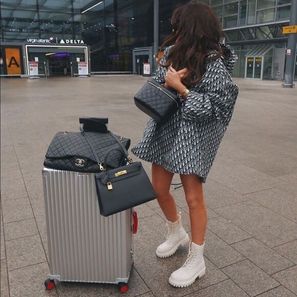 All white platform boots - Picture 1 of 13